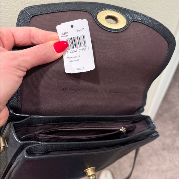 Coach Black Leather Shoulder Bag - Picture 5 of 5